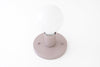 Colored Wall Light - Minimalist Lighting - Colored Sconce - Simple Light Fixture - Wall Lamp - Model No. 4460