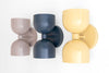Yellow Sconce - Semi-Flush Sconce - Scandinavian Lamp - Colorful Lamp - Wall Lighting - Model No. 5641