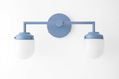 Beach House Lighting - Blue Vanity Light - Blue Sconce - Bathroom Light - Wall Lighting - Model No. 7536