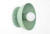 Blue Wall Light - 6in Blue Sconce - Wall Lighting - Wall Sconce - Colorful Lighting - Model No. 4812
