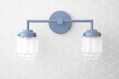 Showy Lamp Design - Art Deco Lighting - Colored Wall Light - Vanity Light - Home Decor - Model No. 8418