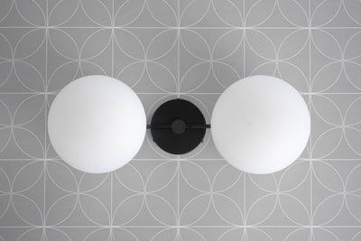 Vanity Lighting - Globe Lighting - Wall Sconce - Bathroom Lighting - Wall Lamp - Model No. 0122