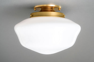 12" Ceiling Light - Schoolhouse Light - Retro Lighting - Industrial Lighting - Model No. 7253