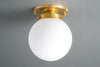 Globe Lighting - 6in Satin Glass Globe - Modern Ceiling Light - Lighting - Light Fixture - Model No. 5370