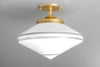 Pointed Globe Light - Decorative Light Fixture - Ceiling Light - Model No. 8577