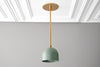 Scandinavian Inspired Pendant Light- Hanging Fixture - Hardwired Fixture - Minimalist Lighting - Model No. 8906