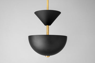 Pendant Light-Dome Light Fixture-Art Deco Pendant-Ceiling Light - Model No. 8331