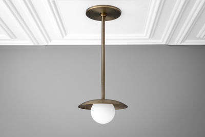 Pendant Light-Globe Pendant-Light Fixture-Hanging Lamp - Model No. 0969