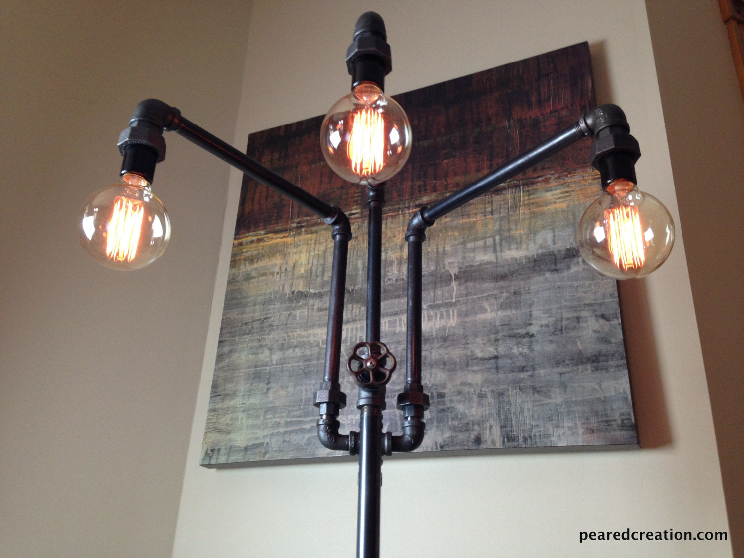 Diy Black Pipe Floor Lamp Floor Roma