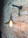 SCONCE MODEL No. 6501- Industrial Wall Lights with a finish. Designed and produced by newwineoldbottles at Peared Creation