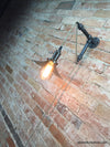 SCONCE MODEL No. 6501- Industrial Wall Lights with a finish. Designed and produced by newwineoldbottles at Peared Creation